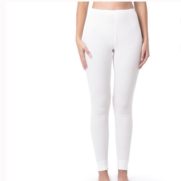 Fruit of the Loom Women's Bottom Underwear Waffle pants white eversoft cotton - Picture 9 of 9